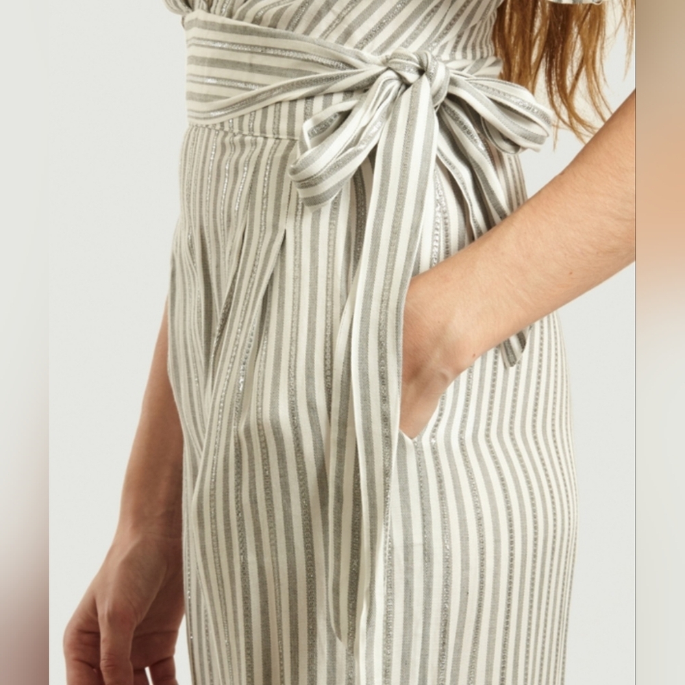 Suncoo Paris Thelma Jumpsuit With Lurex Details Size M - Picture 4 of 14